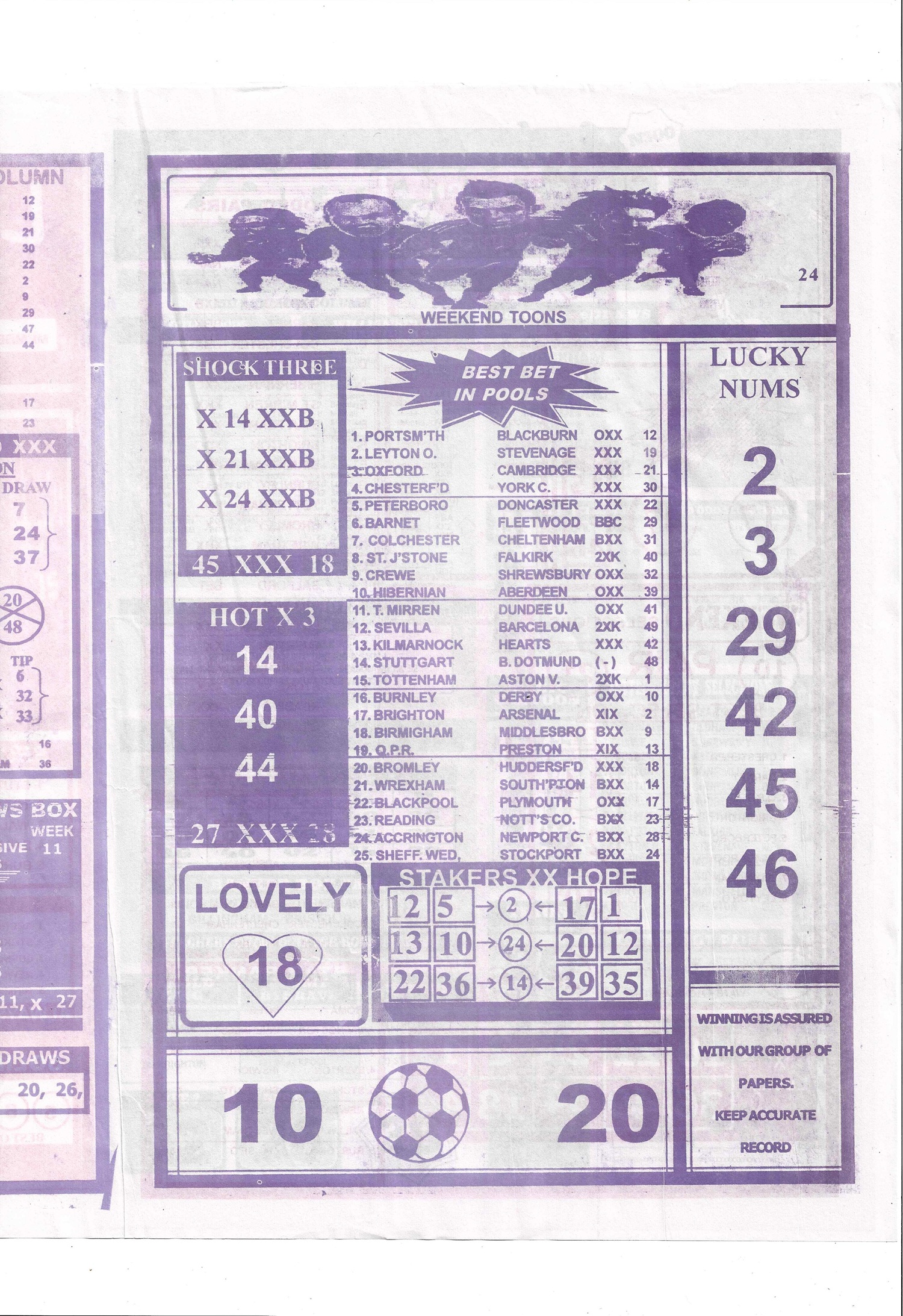 week 12 london weekend 2026 page 3