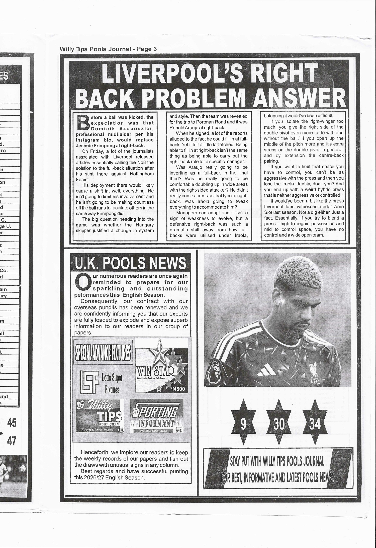 week 12 willy tips 2026 page 3