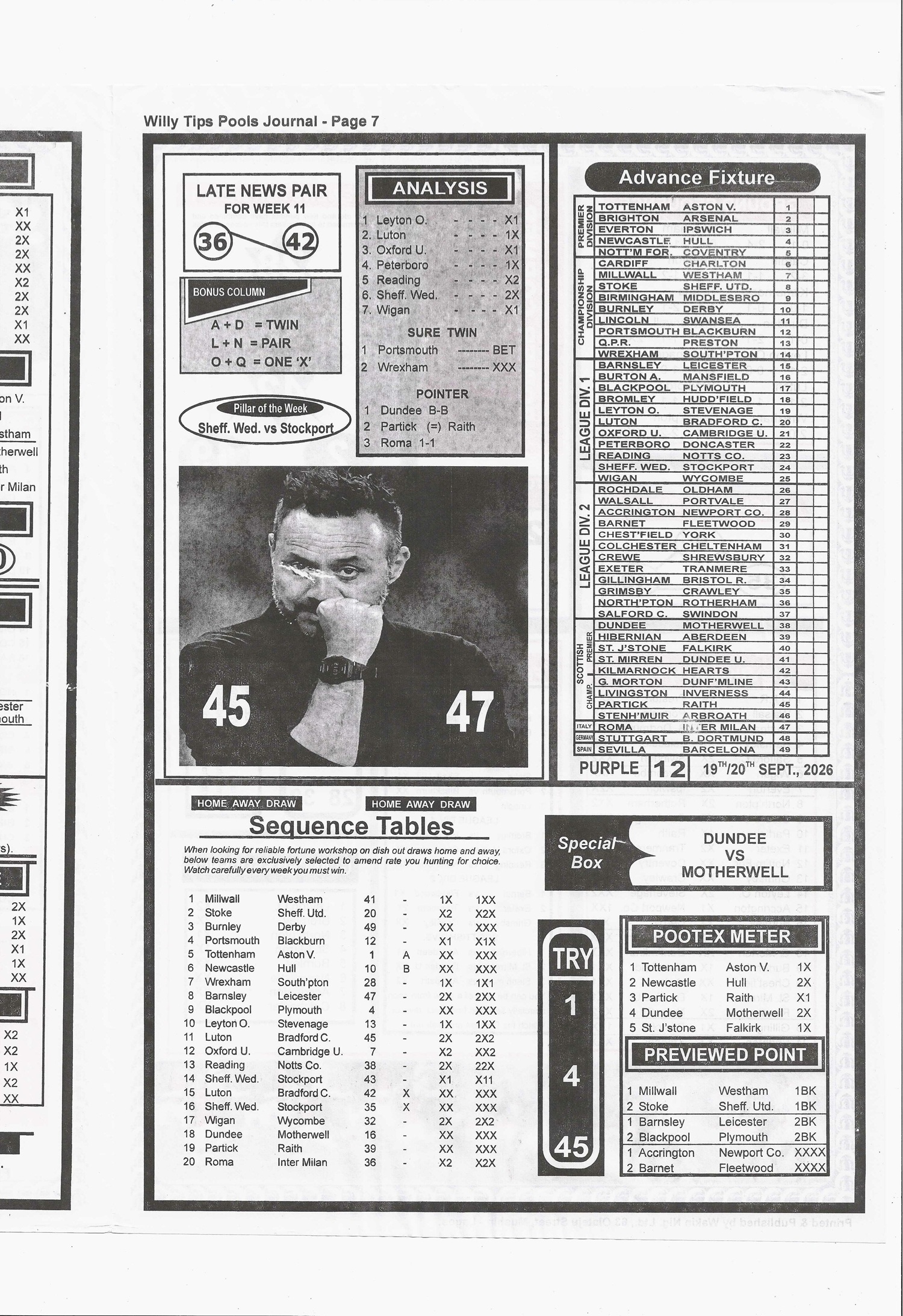 week 12 willy tips 2026 page 7