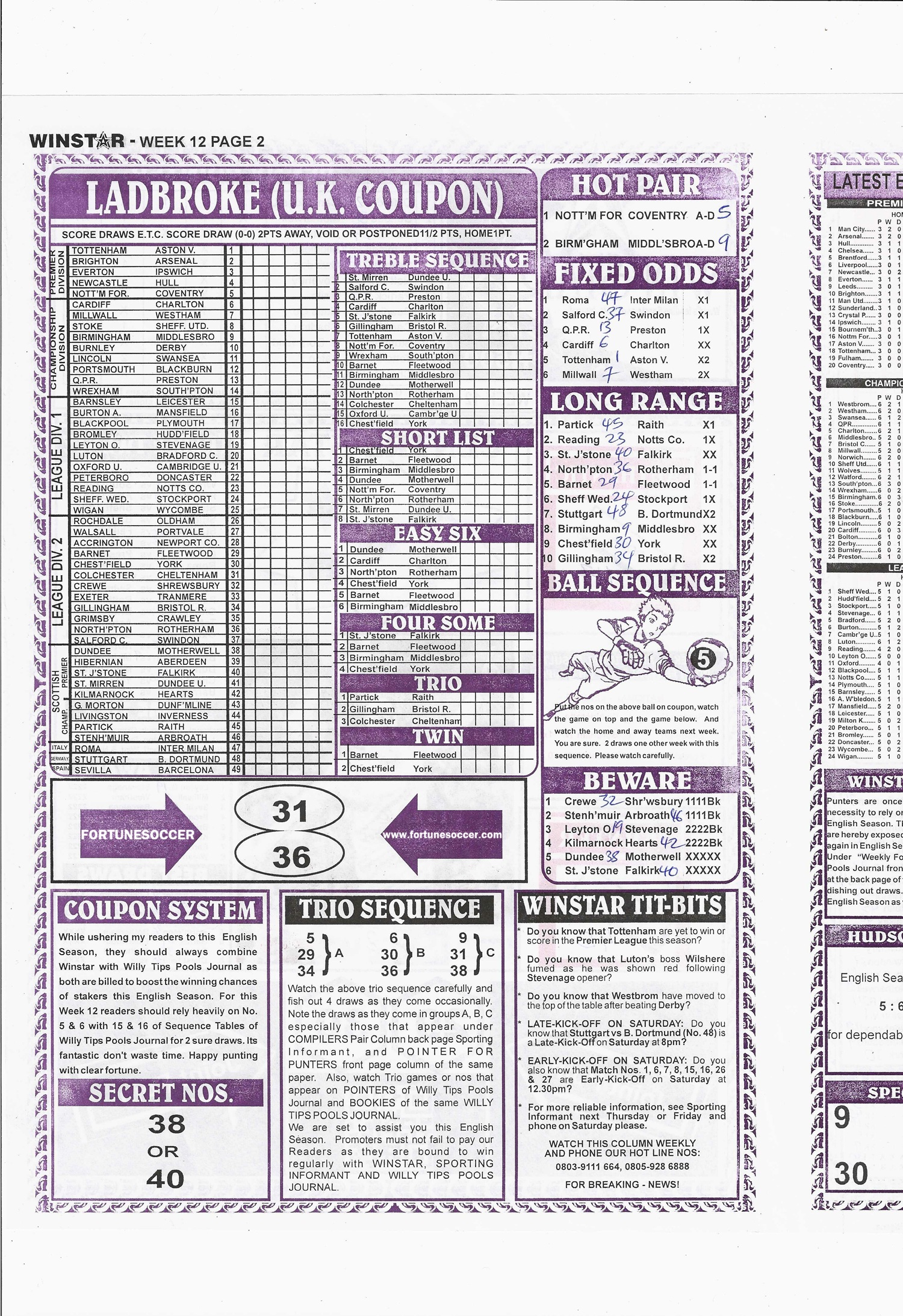 week 12 winstar 2026 page 2