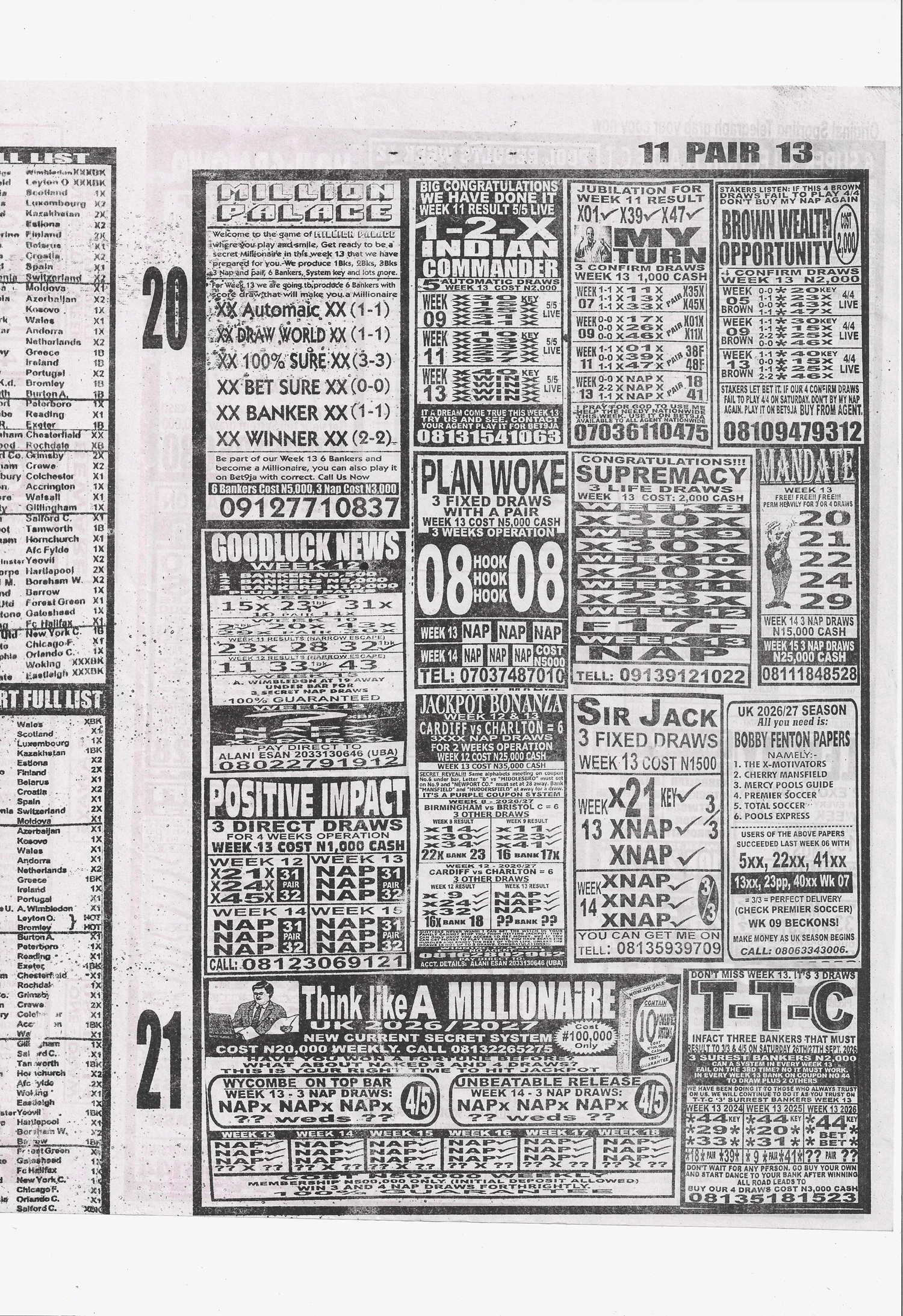 week 13 sporting telegraph 2026 page 5