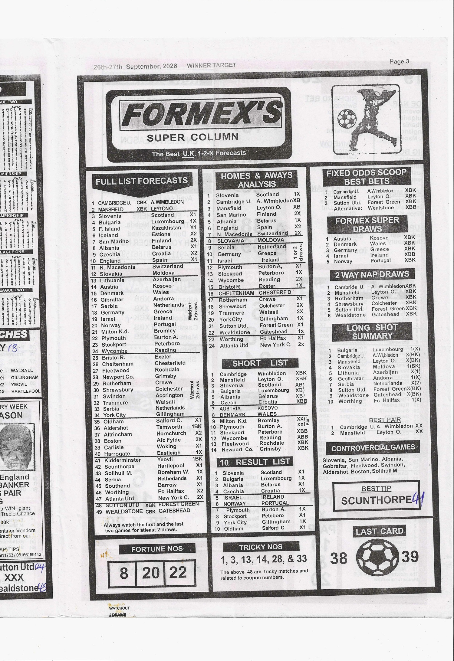 week 13 winner target 2026 page 3