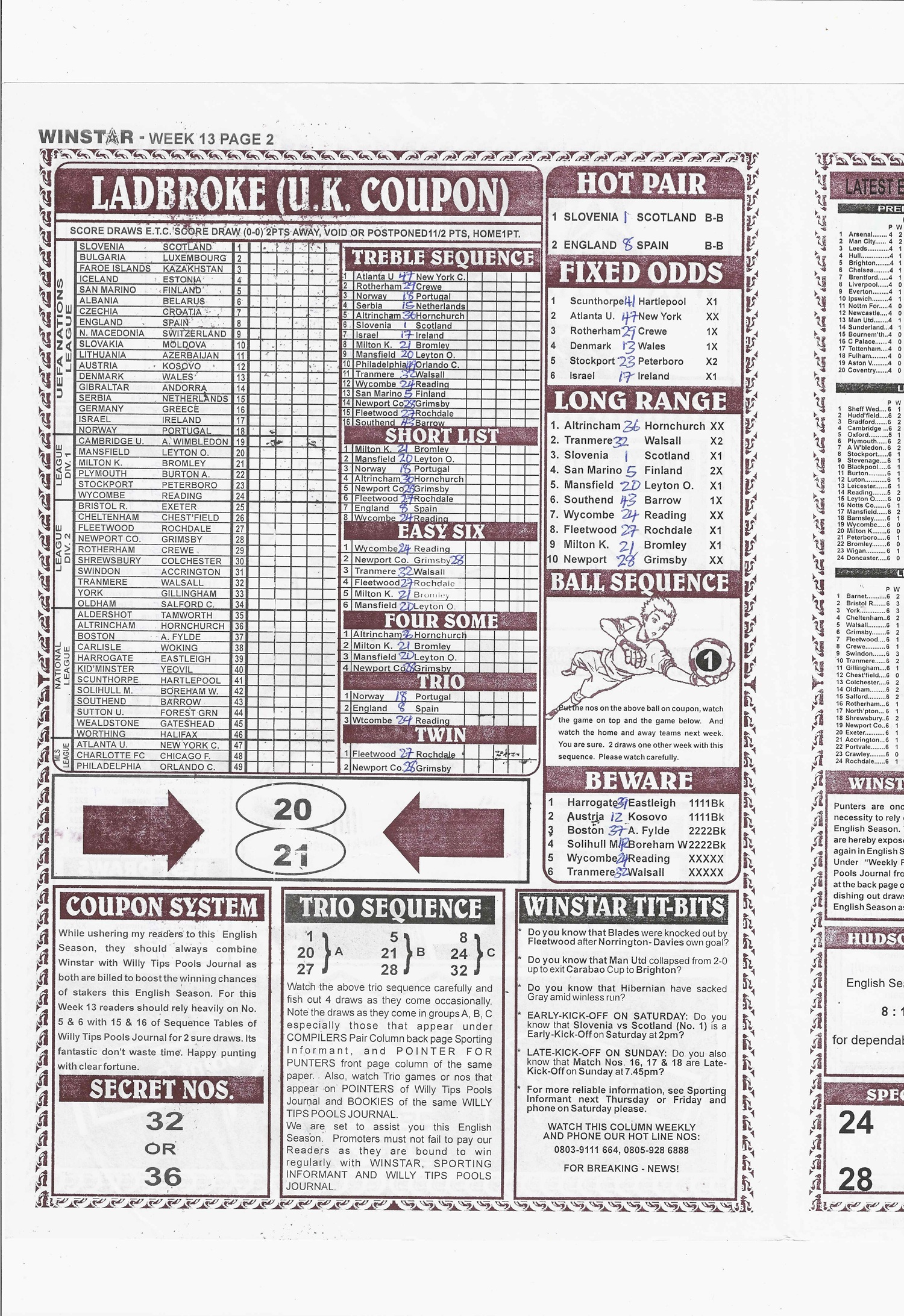 week 13 winstar 2026 page 2