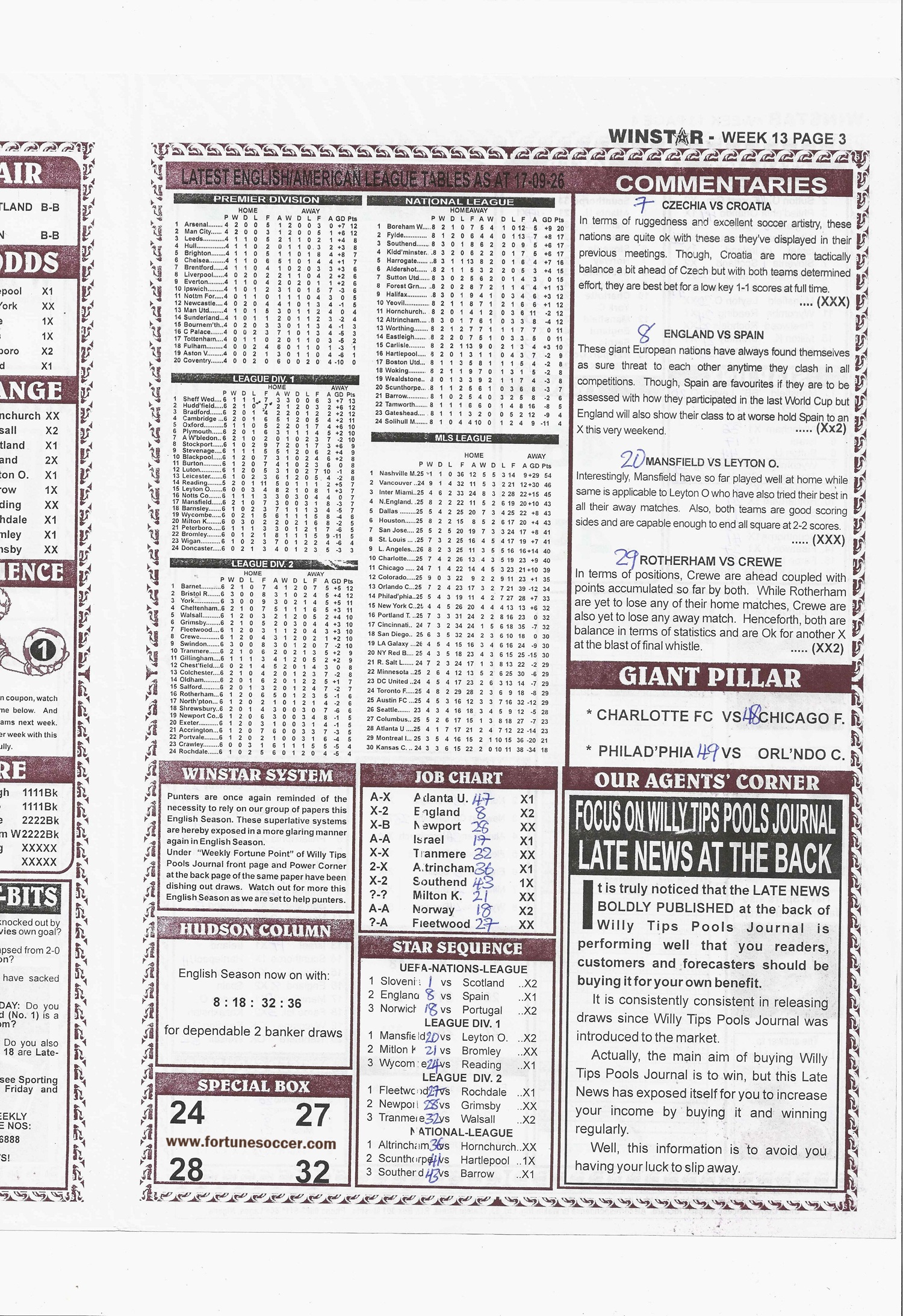 week 13 winstar 2026 page 3