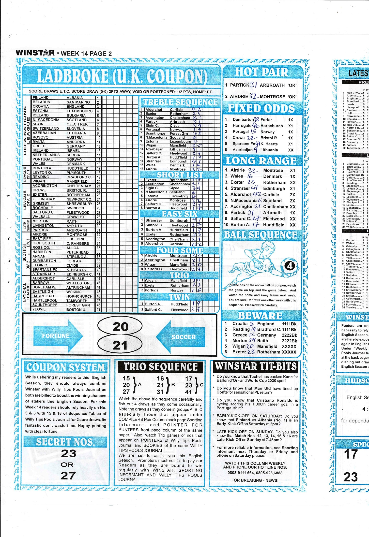 week 14 winstar 2026 page 2