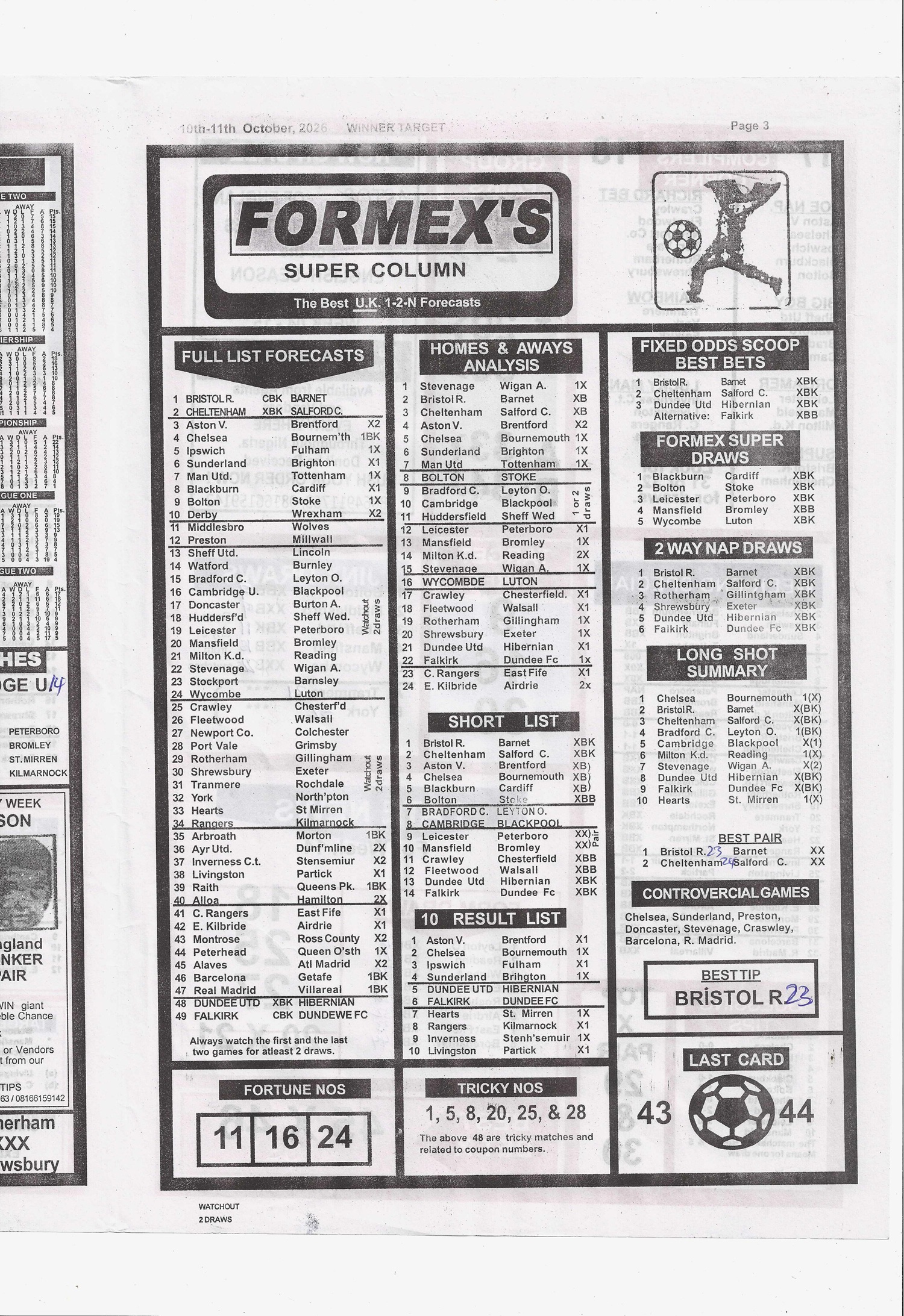 week 15 winner target 2026 page 3