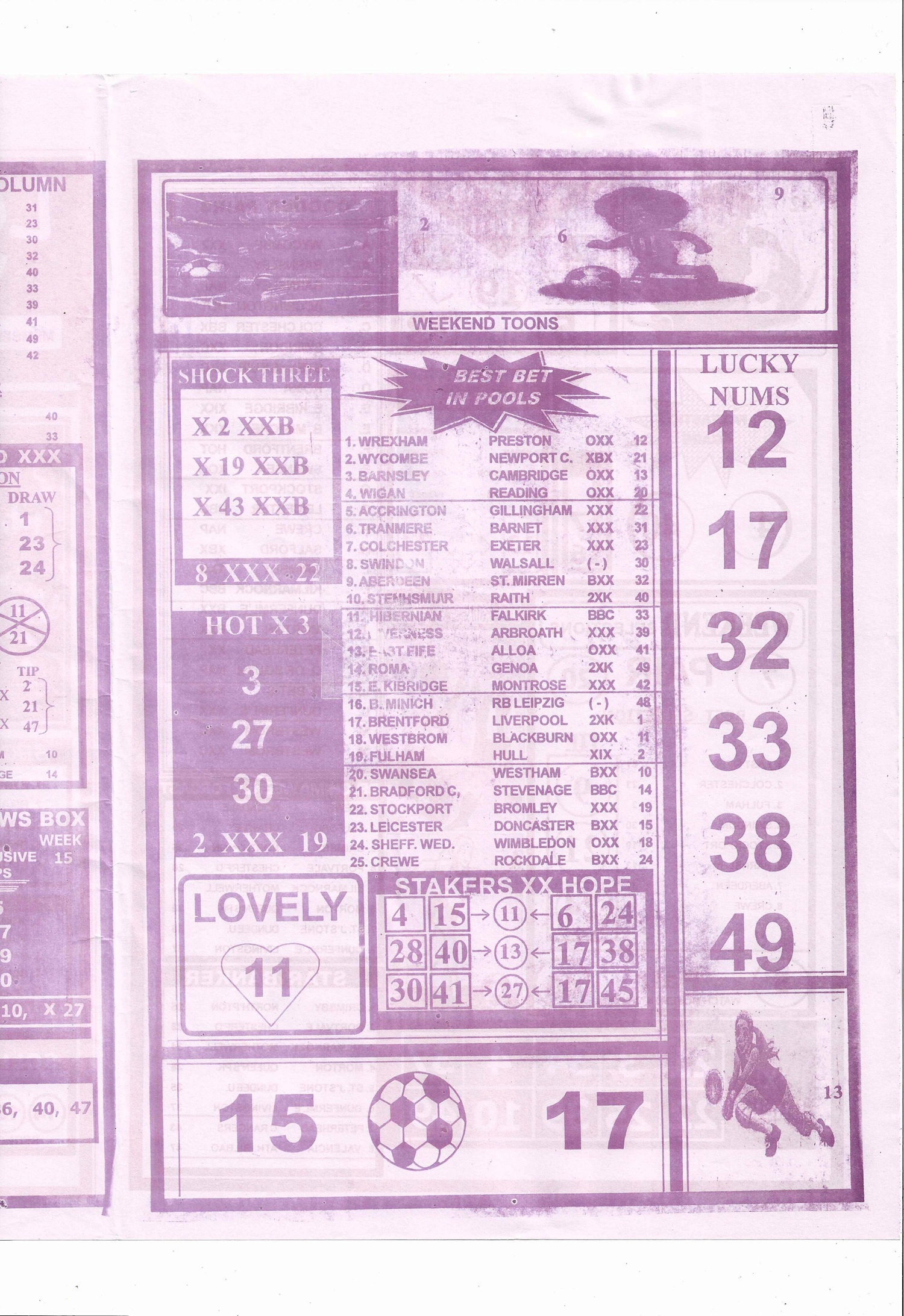 week 16 london weekend 2026 page 3