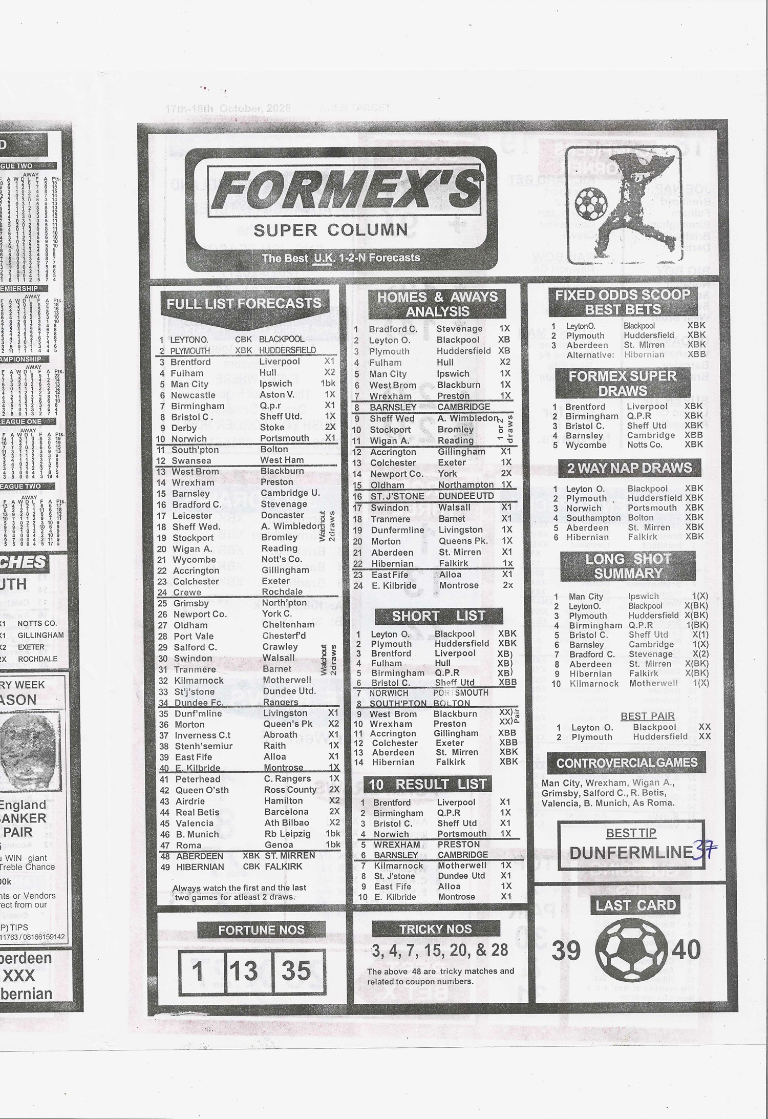 week 16 winner target 2026 page 3