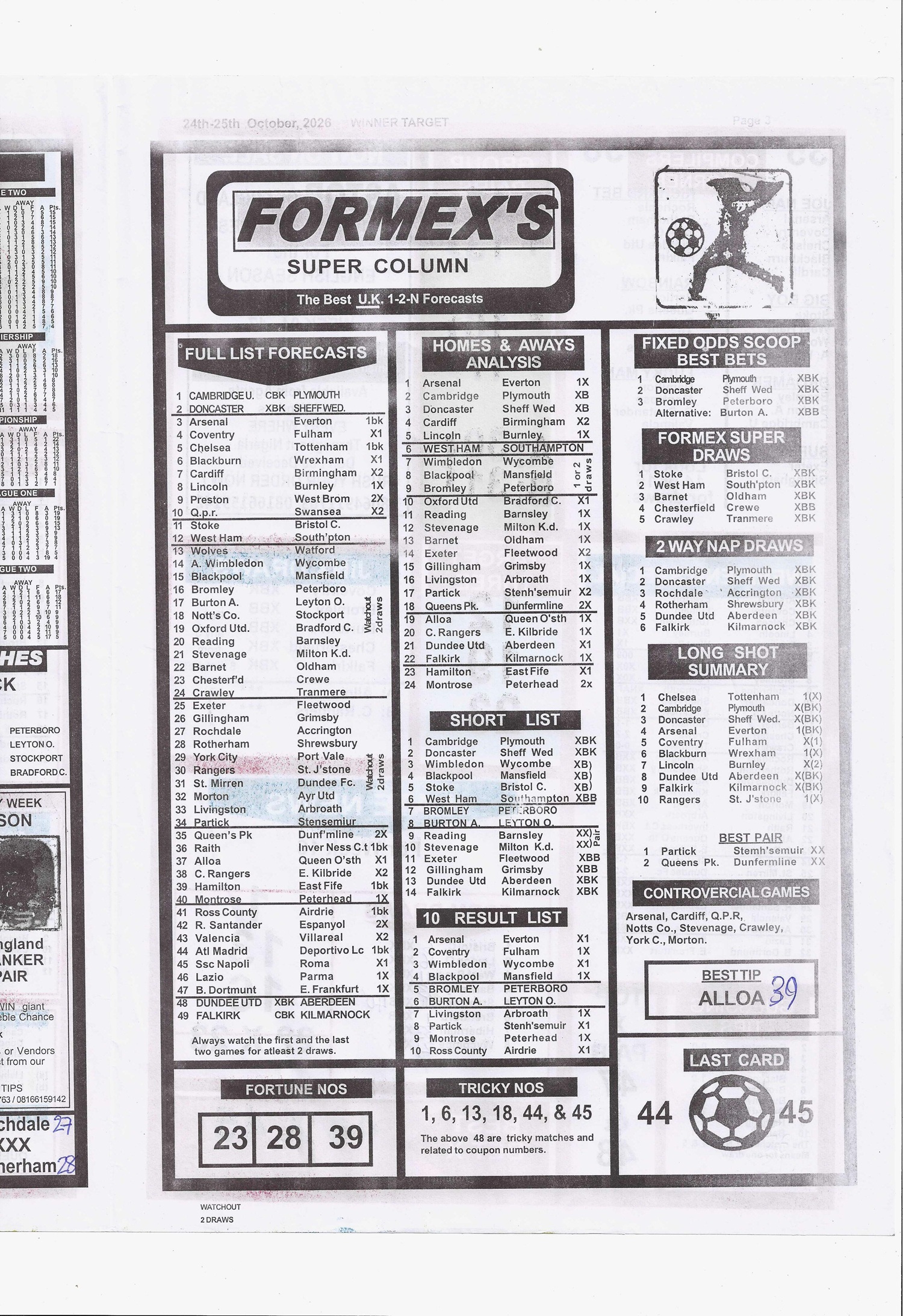 week 17 winner target 2026 page 3