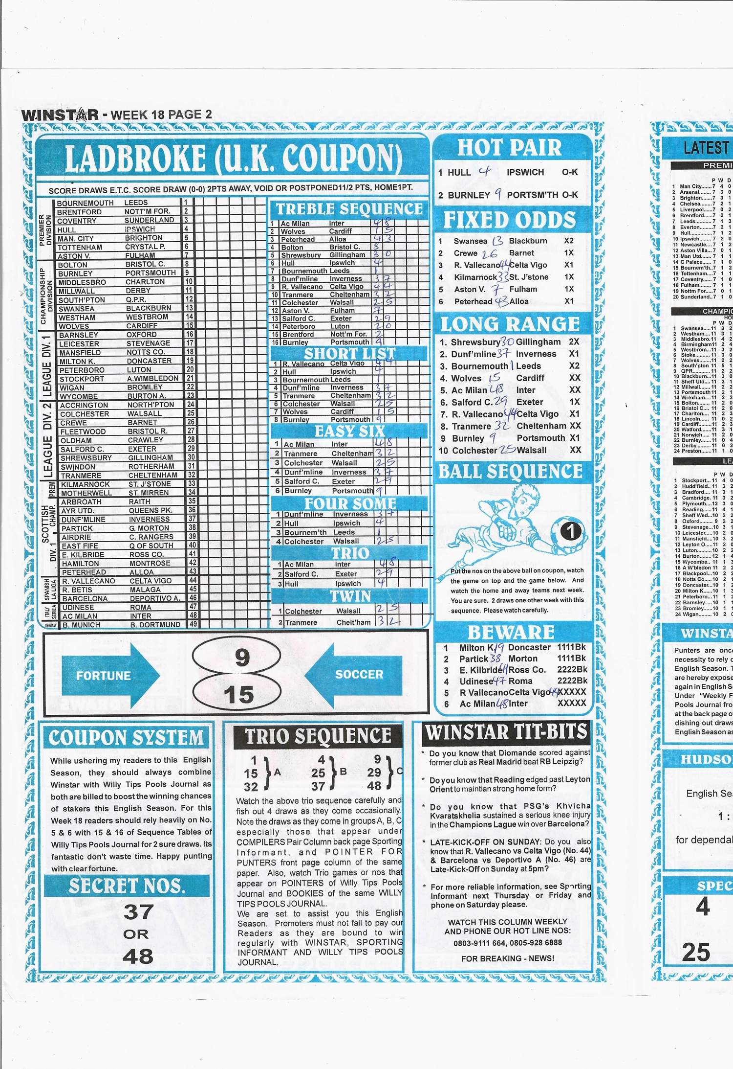week 18 winstar 2026 page 2