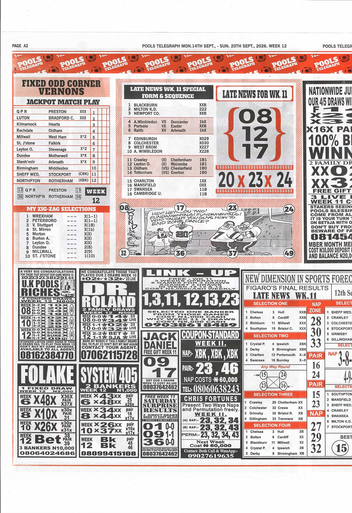 week 12 pools telegraph 2026 page 8