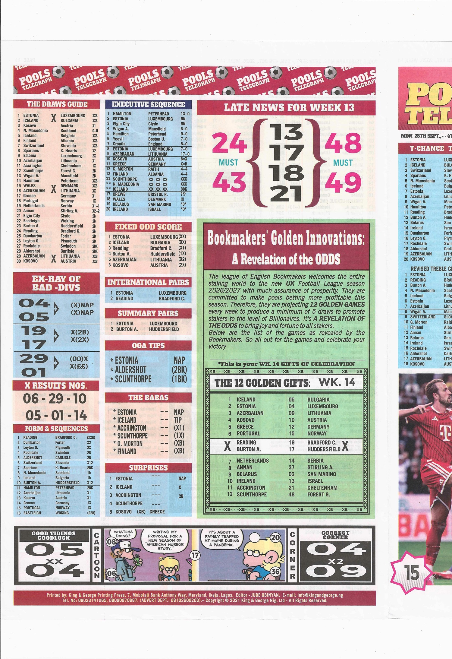 week 14 pools telegraph 2026 page 16
