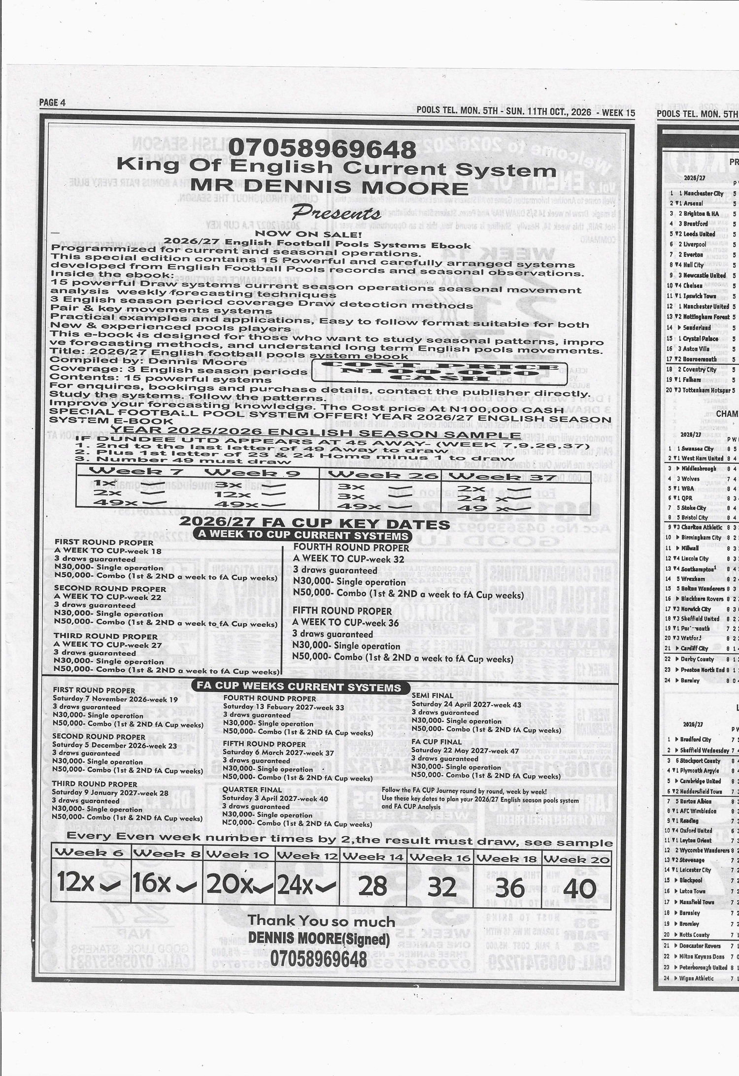 week 15 pools telegraph 2026 page 4